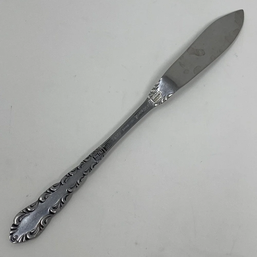 Vtg National Illusion Stainless Steel Butter Spreader Knife Replacement Japan